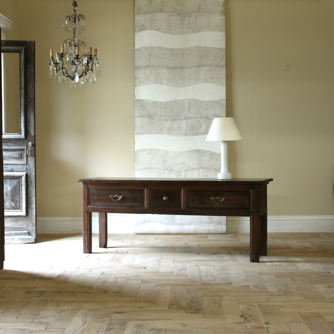 Three-Drawer Side Table